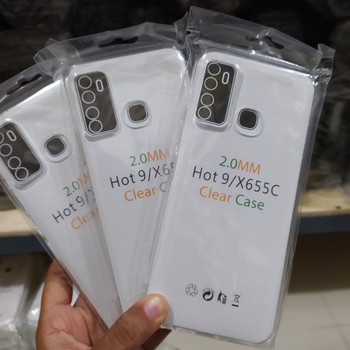 C/C- CASING Softcase Clear Case Sillikon Kondom Case Bening Casing Infinix HOT 9 X655C