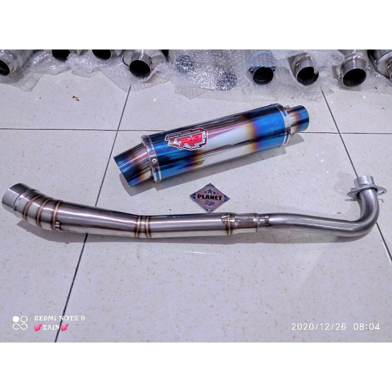 KNALPOT SUPRA 125 KNALPOT RACING SUPRA 125 KNALPOT R9 MUGELLO