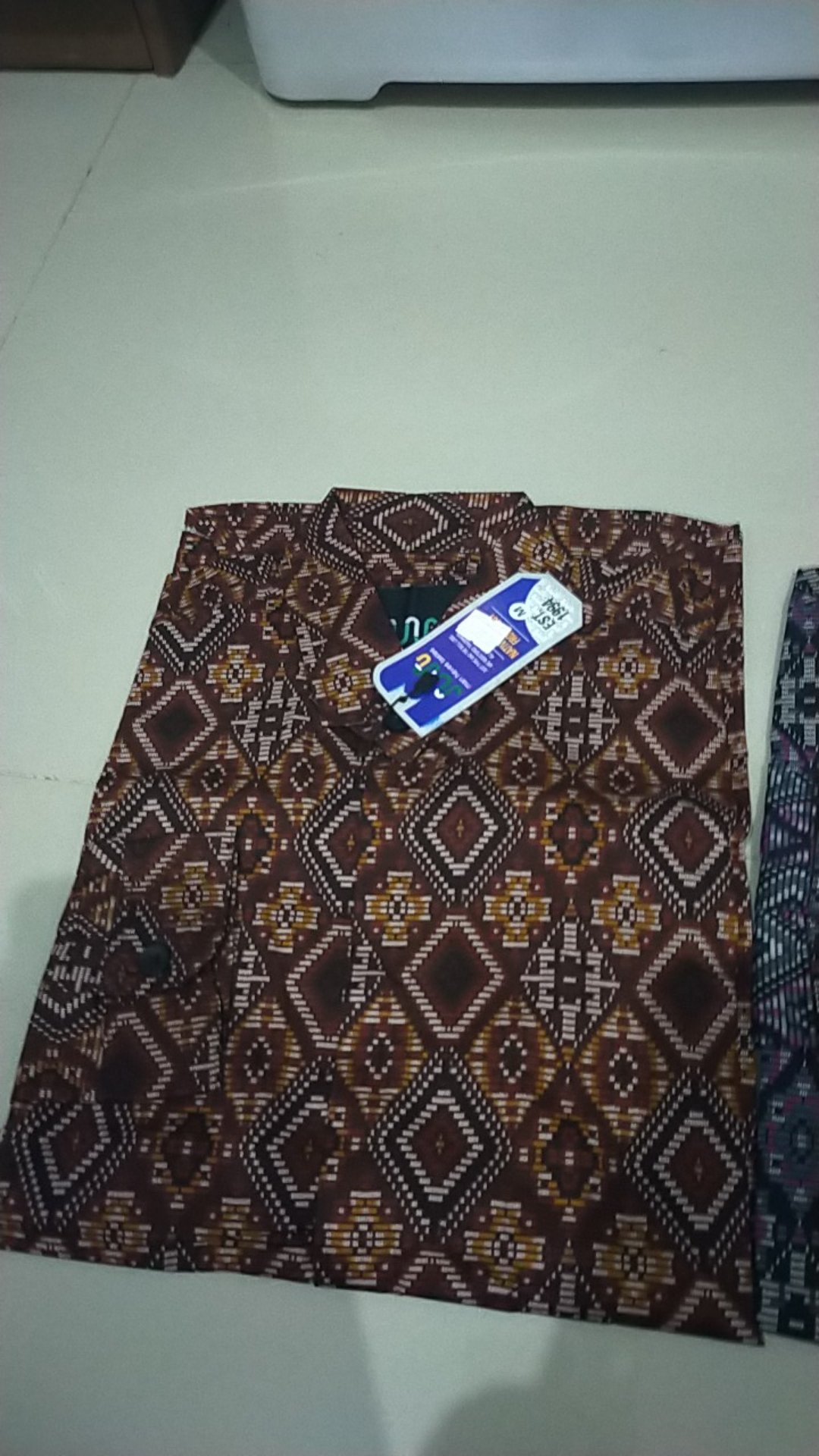 Kemeja Batik Pria Lengan Panjang Exclusive Kemeja Batik Cowok Kerja Kantoran Batik Stretch 1005