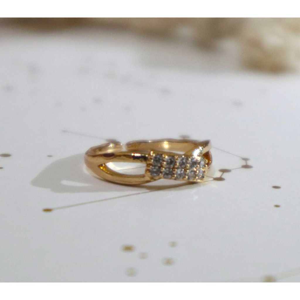 Kenten Acc - Cincin Permata Perhiasan Anak Warna Emas Xuping / Cincin Anak A-10