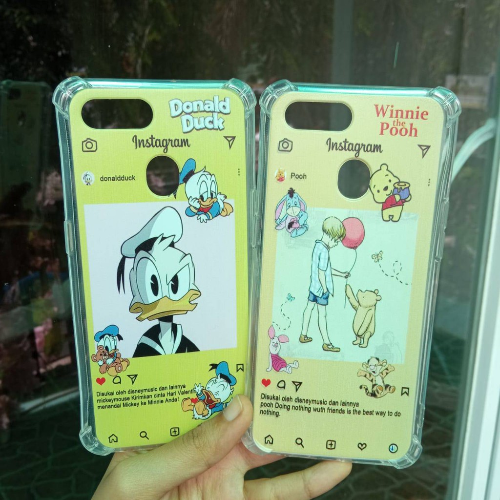 Case Softcase OPPO A12 A5S A52 A72 A8 A5 A9 2020 Anti Crack Karakter Soft Case Casing Untuk Cewek Co