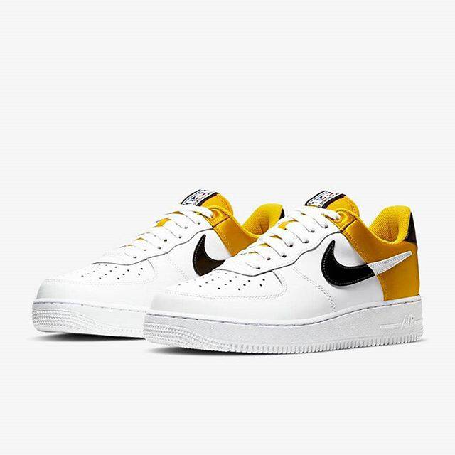 Nike Air Force 1 Low NBA Amarillo Satin EU 40 25 CM US 7M US 8.5W