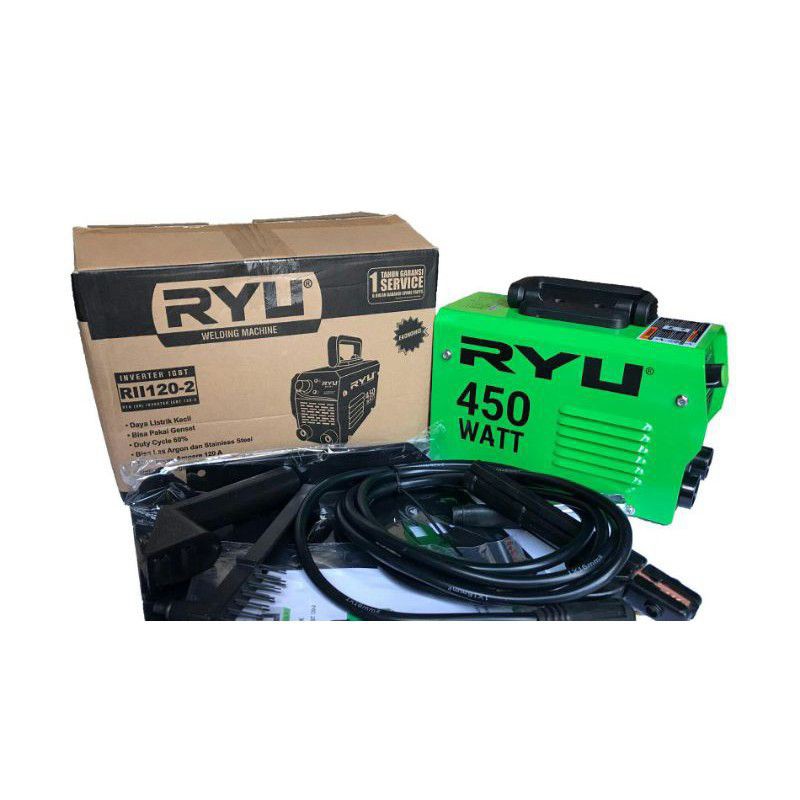 Trapo Las Ryu 120a (450watt) RII 120-2/ Mesin Las Ryu 450watt