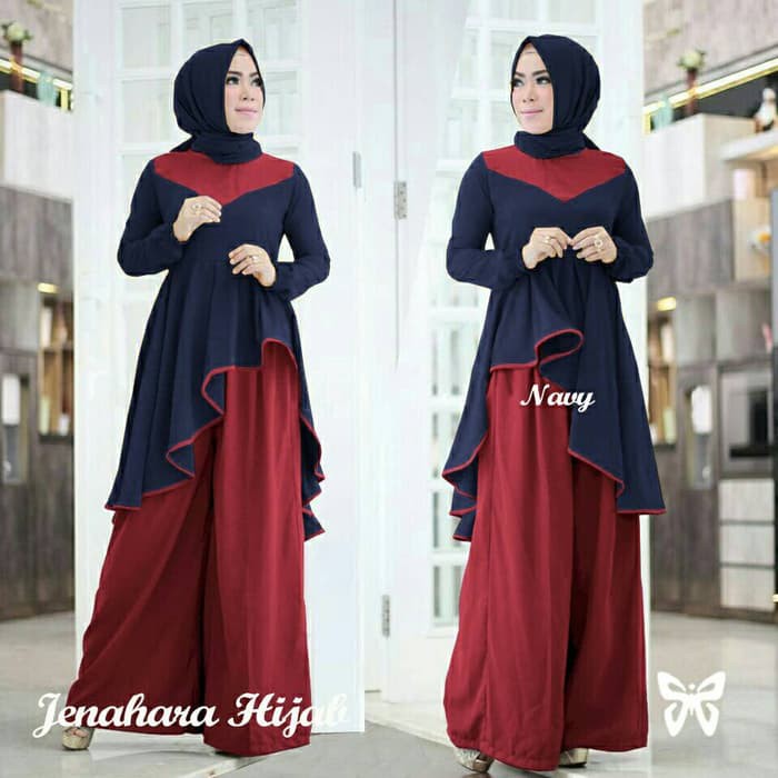 NISSA SABYAN  Gamis / Baju / Pakaian Wanita Muslim Jenahara Syari
