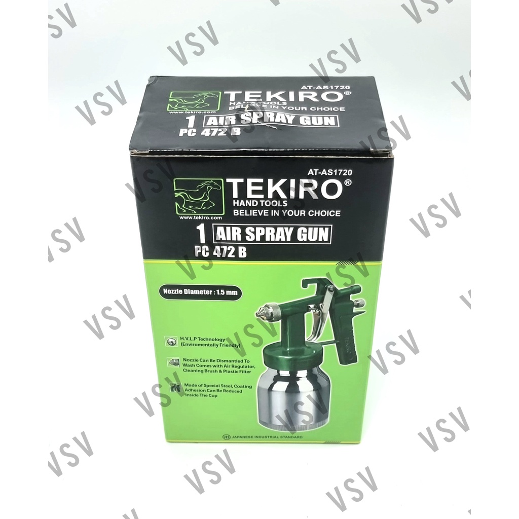 TEKIRO Spray Gun 472 B Semprotan Cat Spet Cat Tabung Bawah Alat Semprot Cat