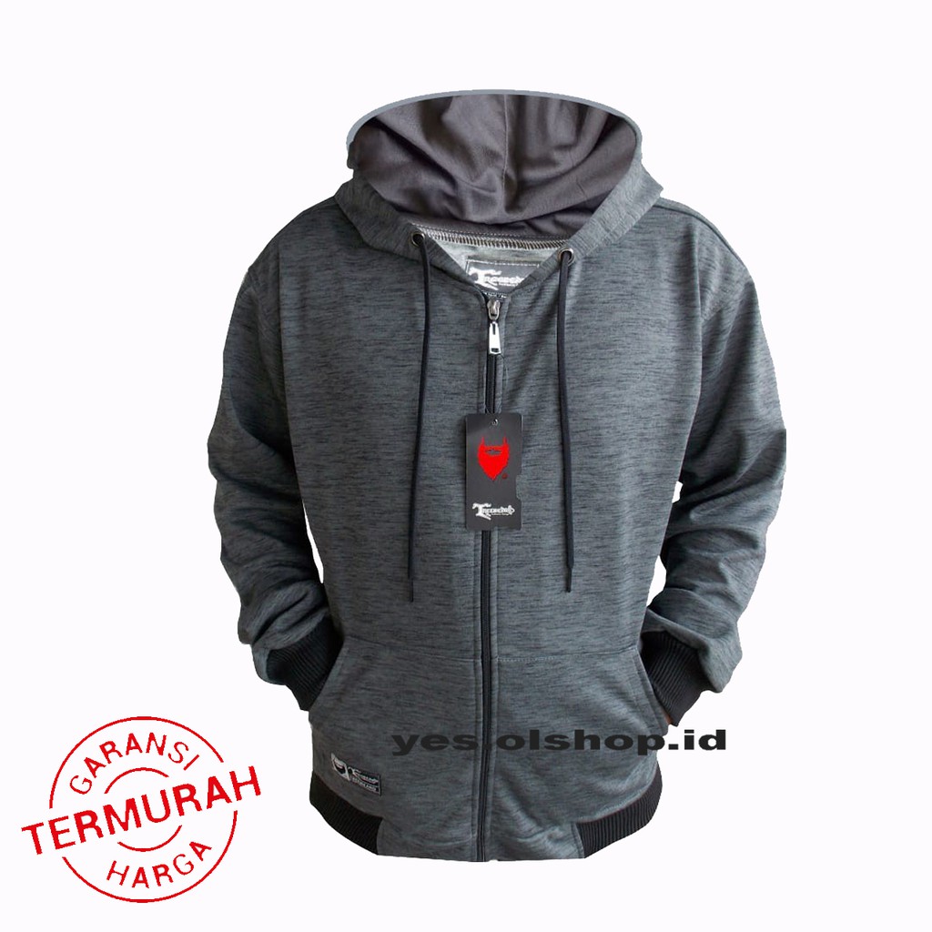 (BAYAR DI TEMPAT/COD) SWEATER ZIPPER HOODIE ORIGINAL TREEBEARD