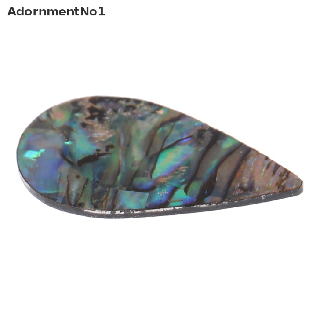 (AdornmentNo1) Manik-manik Kerang Abalone Alami Untuk Membuat Perhiasan Kalung / Anting