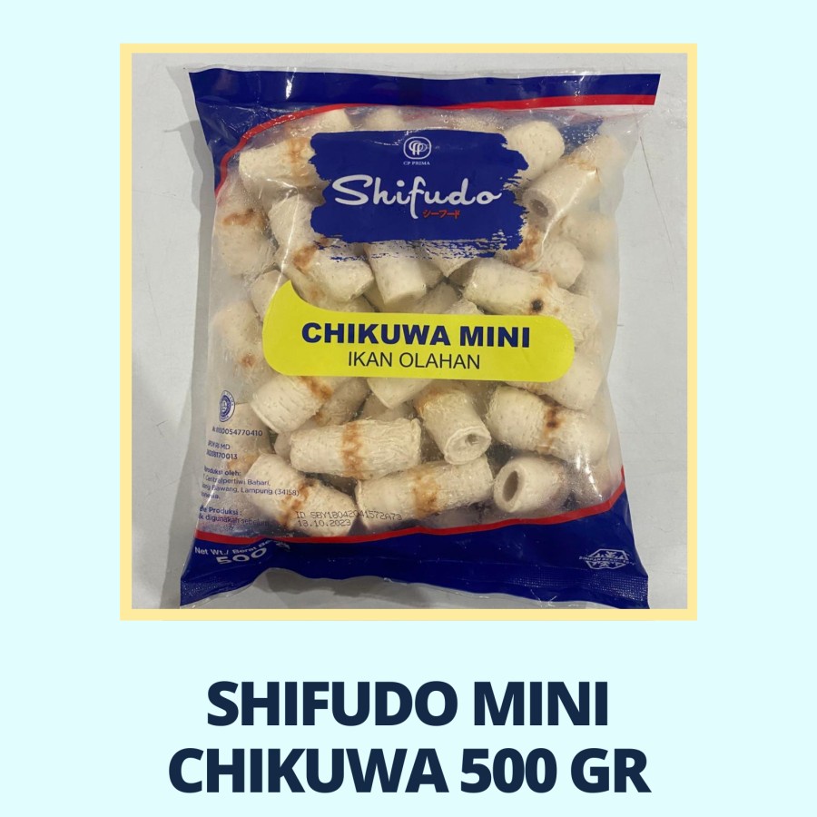 SHIFUDO Mini Chikuwa 500gr