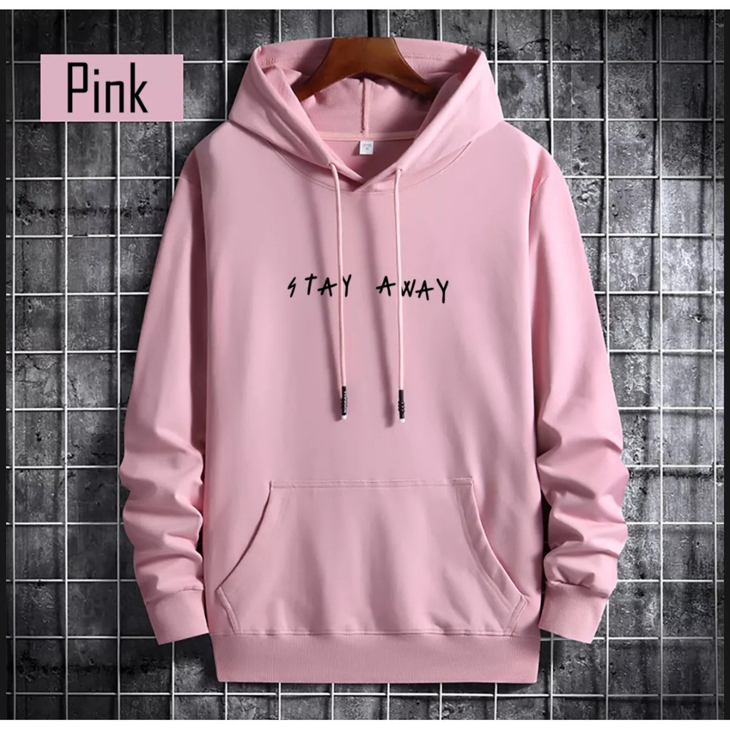 COD (BAYAR DITEMPAT SWEATER HODDIE STAY AWAY/ SWEATER HODDIE UNISEX - SWEATER HODDIE COTTON PREMIUM)