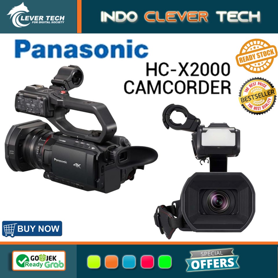 Panasonic HC-X2000 UHD 4K Camcorder