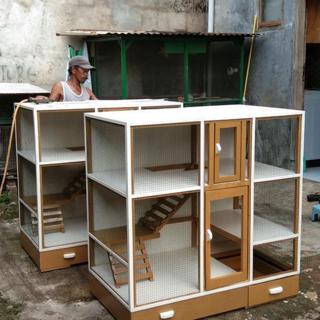 Jual Rumah Kucing Kayu