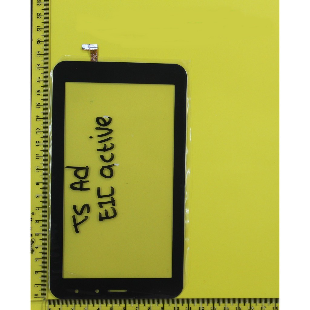 LAYAR SENTUH TOUCHSCREEN TS ADVAN TAB E1C ACTIVE HITAM = E1C NXT / S7D