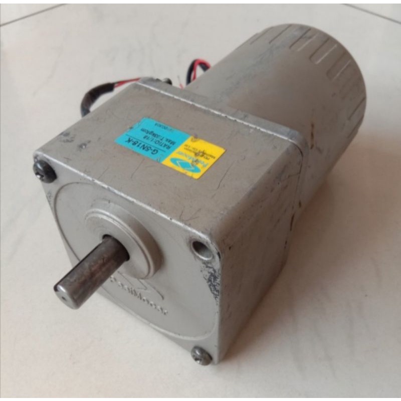 Ac Motor Gearbok 220V 40Watt PeeiMoger Ratio 1 : 20