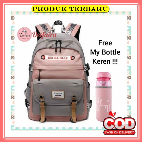 Tas Anak Perempuan Sekolah Troli Tk-Sd Unicorn A Timbul Glosy 14" Bag Murah Promo Model Terbaru Sale
