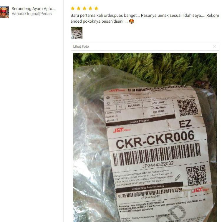 

[S!4p K!r!m] Serundeng Ayam Ajifood | Original atau Pedas,,..xQ7.CDE