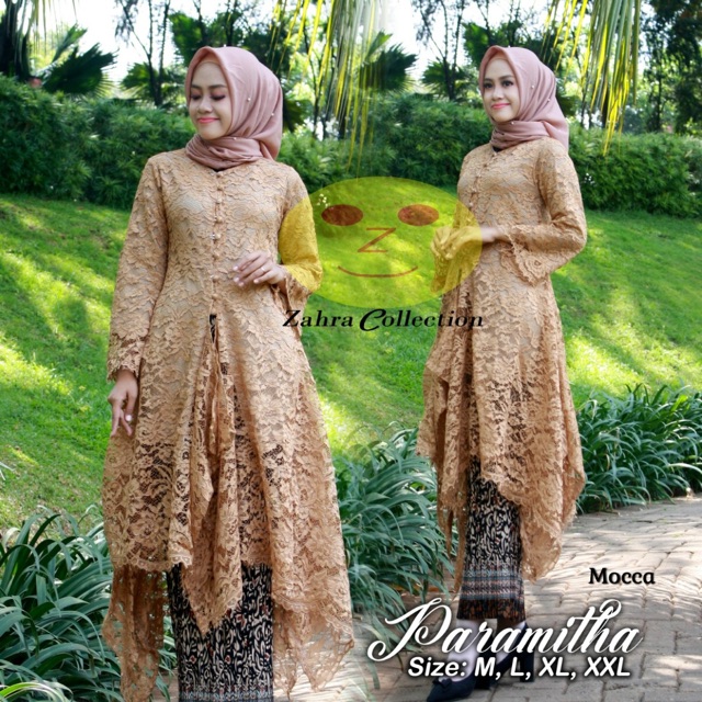 SETELAN KEBAYA / KEBAYA MUSLIM / GAMIS BRUKAT / KEBAYA BRUKAT / PARAMITHa