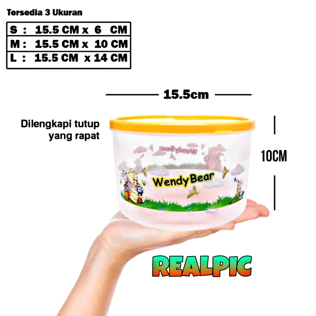 ( BISA COD ) PROMO Shinpo SIP-305 Dreamy Series / Toples Plastik Polos / Tempat Cemilan / Food Storage / Wadah Makanan