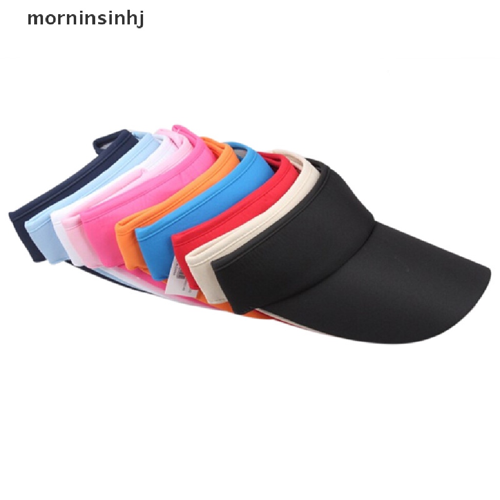 Mor Topi Golftenis Priawanita Warna Polos Adjustable Untuk Musim Panaspantai