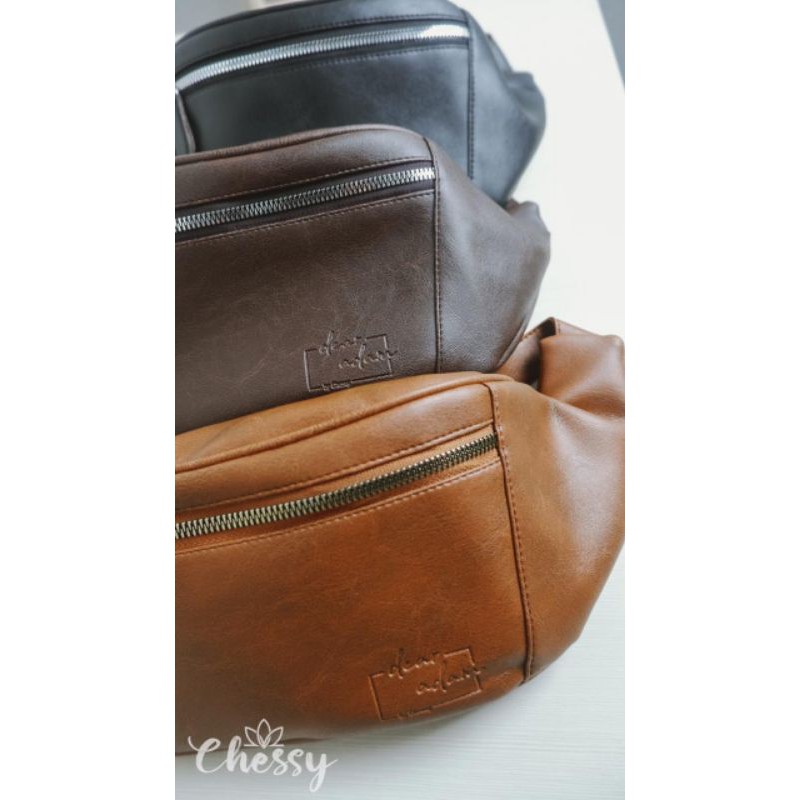 Waistbag Kulit Sintetis Dear Adam By Chessy Unisex