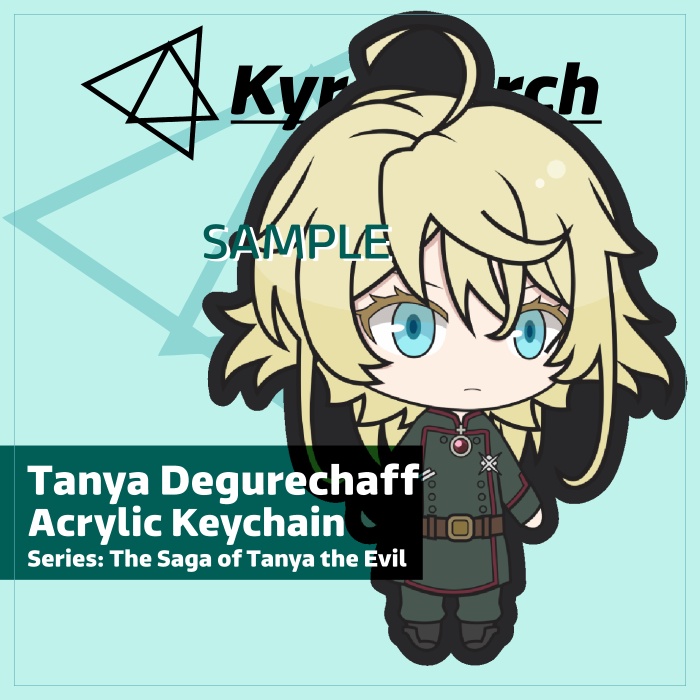 Keychain Major Tanya von Degurechaff
 | KyraMerch Anime Fanmerch Dealer