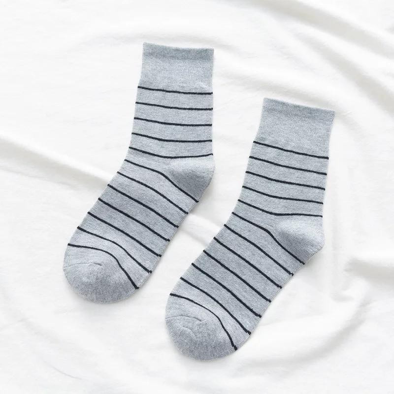 [GROSIR][COD] SEVEN_DAY KAOS KAKI WANITA MOTIF GARIS BAHAN COTTON KK-235