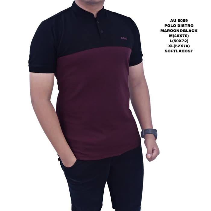 sale Baju Rm349Kaos Polo Shirt Pria Kerah Shanghai Koko Lacost Six Cowok