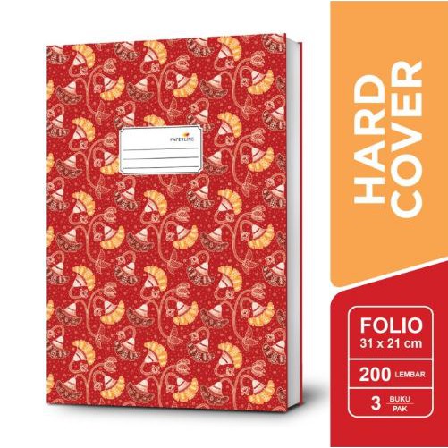

Buku Folio Hard Cover Paperline isi 200 lembar