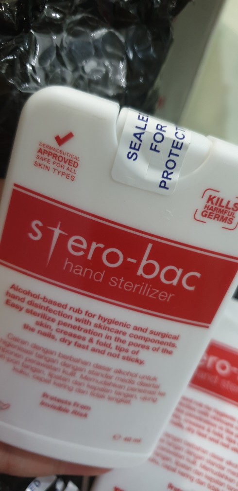 Sterobac Hand Sanitizer 40 Ml