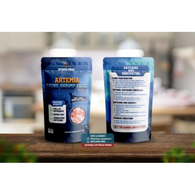DISKON produk terlaris Artemia Optimus Prime Net 50 Gram Grosir