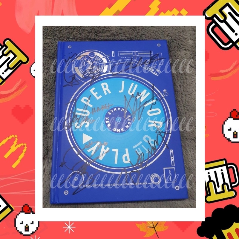 [READY STOCK] ALBUM SIGNED OMC+ POSTCARD THE RENAISSANCE YESUNG SQUARE SUPER JUNIOR