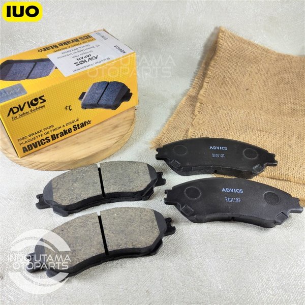 Kampas Rem All New Livina Xpander ADVICS AISIN Brake Pad D1N119T