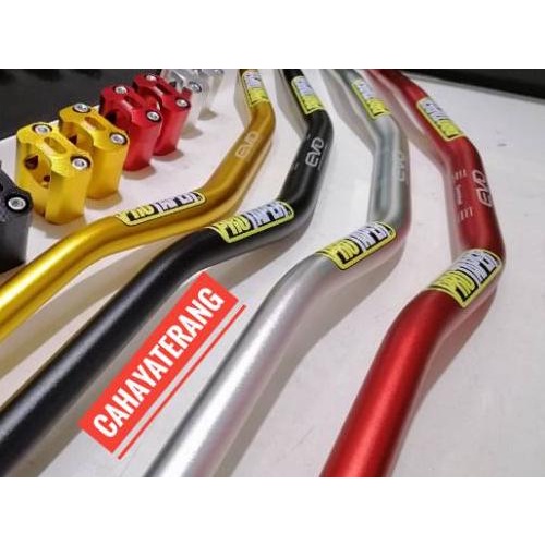 ➳ Stang Protaper Original Tipe Evo Low SuperMoto KLX S L G - BF 150 - Dtracker 150 - CRF ➼