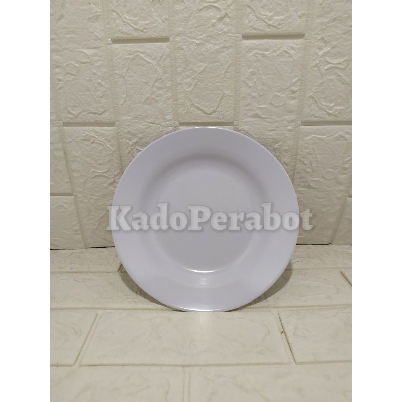 Piring makan 9 inch melamin - piring makan onyx seiv - piring melamin