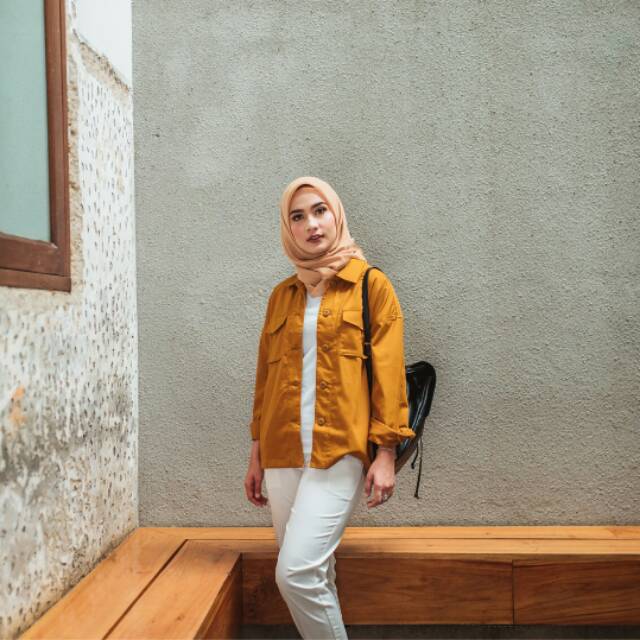 Safari Jacket Oversize Thenblank