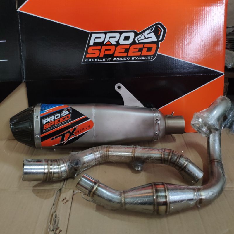 Knalpot KLX 230 L / KLX 230 R Full sistem Prospeed New TX