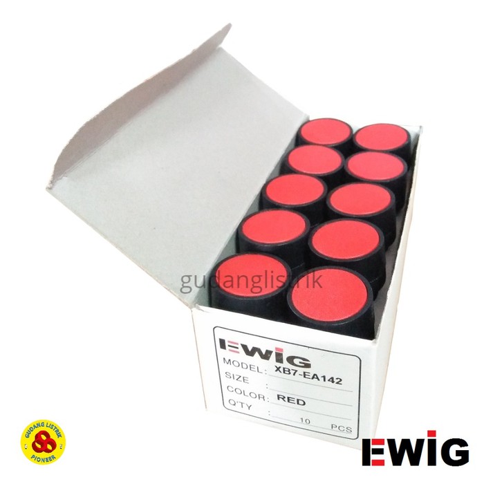 Push Button Tombol Panel XB7 On Off Hijau Merah Dia 22mm