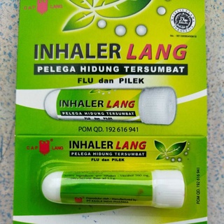 Inhaler Cap Lang Pelega Hidung Tersumbat Inhaler/ INHALER LANG - Pelega Hidung Tersumbat/ INHALER LA