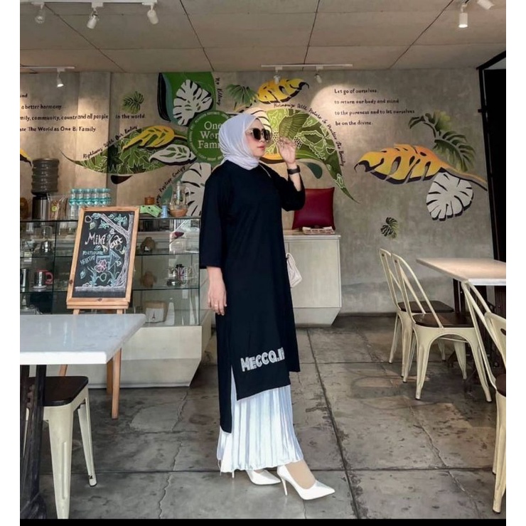 DRESS MECCA JUMBO / TUNIK JUMBO / OVERSIZE