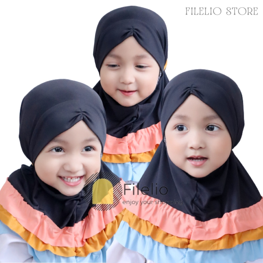 TERMURAH Kerudung Anak 1 tahun Gotik Pelangi Hijab Anak 2 Tahun Murah Terbaru Krudung Anak Bayi