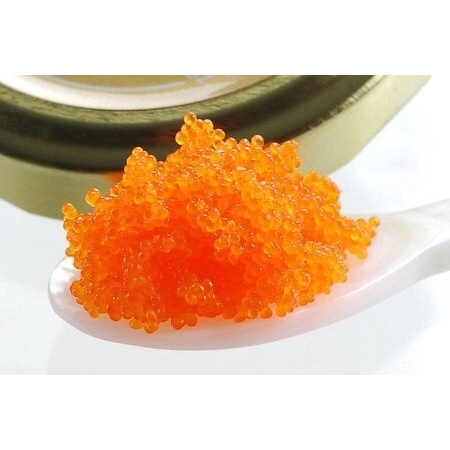 

sa2011aa Tobiko Orange 100G Fliying Fish Roe Telur Ikan Terbang Repacking Halal Xa20X1