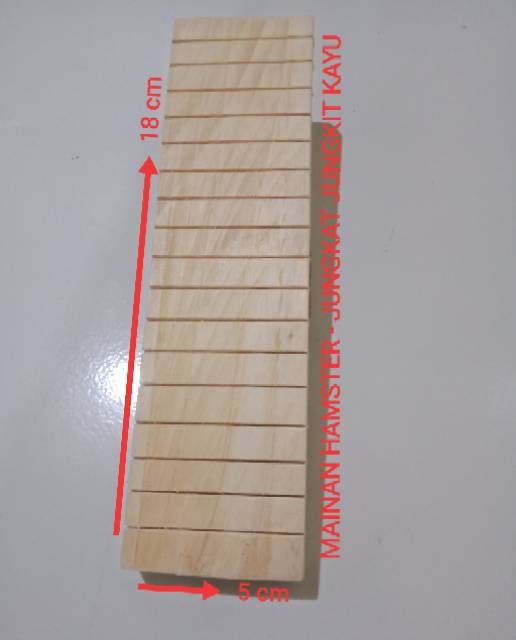 MAINAN HAMSTER - JUNGKAT JUNGKIT KAYU SOLID
