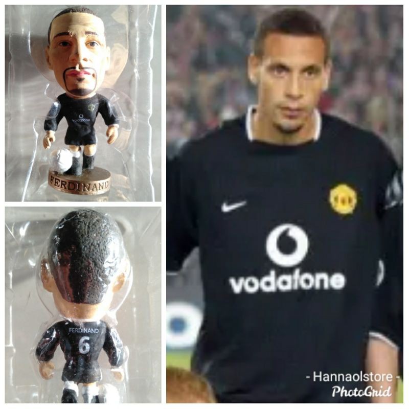 action figure corinthian Rio Ferdinand Manchester united