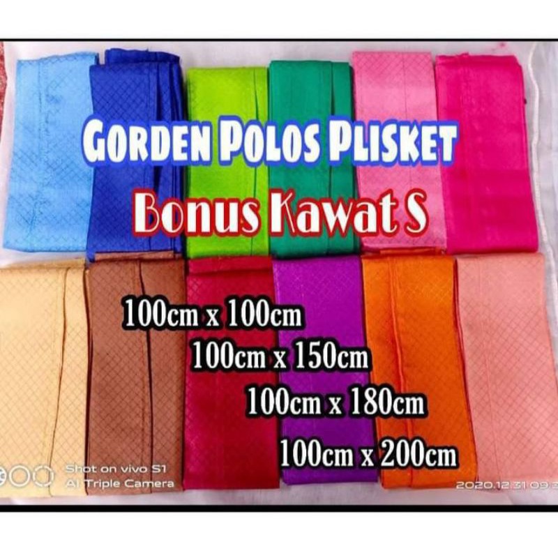 GORDEN POLOS PLISKET SIDO HORDENG JENDELA SIDO GORDENG PINTU POLOS BONUS KAWAT S