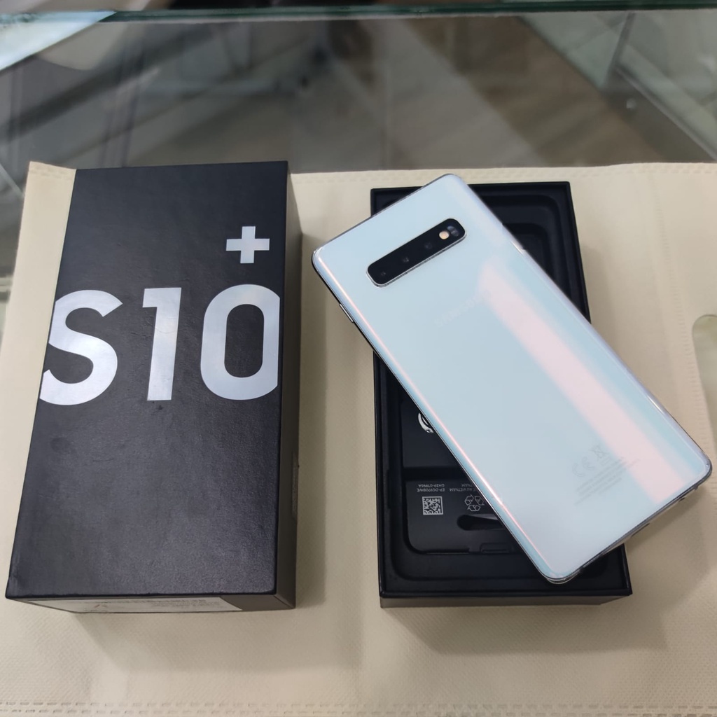 SAMSUNG GALAXY S10 + Plus RAM 8 ROM 128GB 512GB SECOND RESMI SEIN MULUS