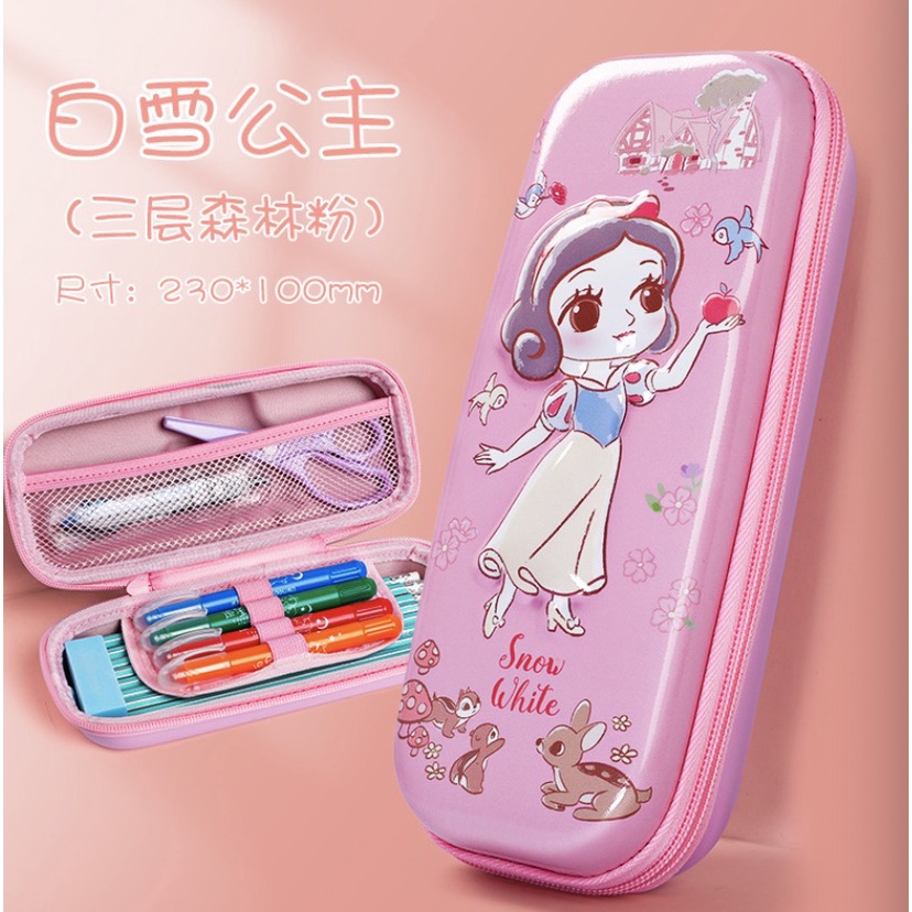 

Kotak Pensil Anak Hardcase 3D Timbul Impor Karakter Princess Tempat Pensil Anak