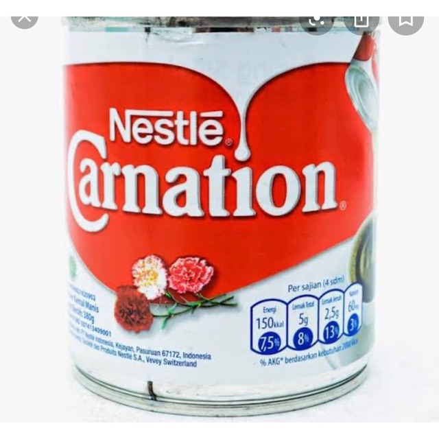 

Susu carnation 370gr
