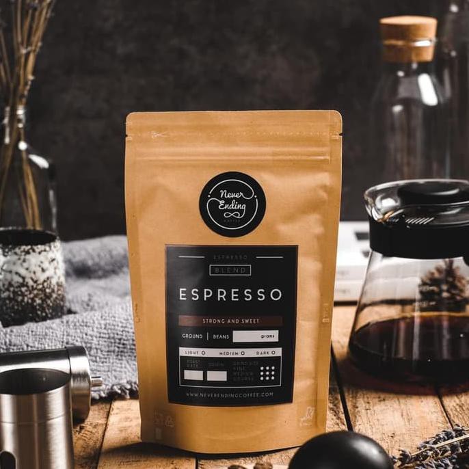 

Espresso Blend Klasik 1kg (70% Arabika dan 30% Robusta) - Biji Kopi