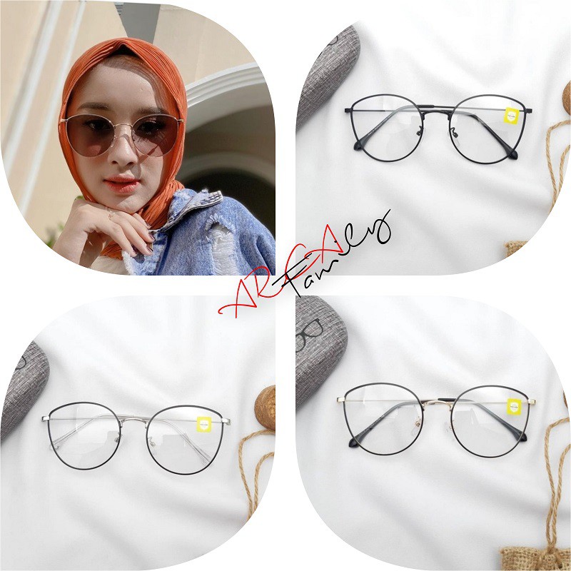 KACAMATA PHOTOCROMIC BERUBAH WARNA FRAME OPTIK TITANIUM KOREAN STYLE WANITA PRIA TERBARU
