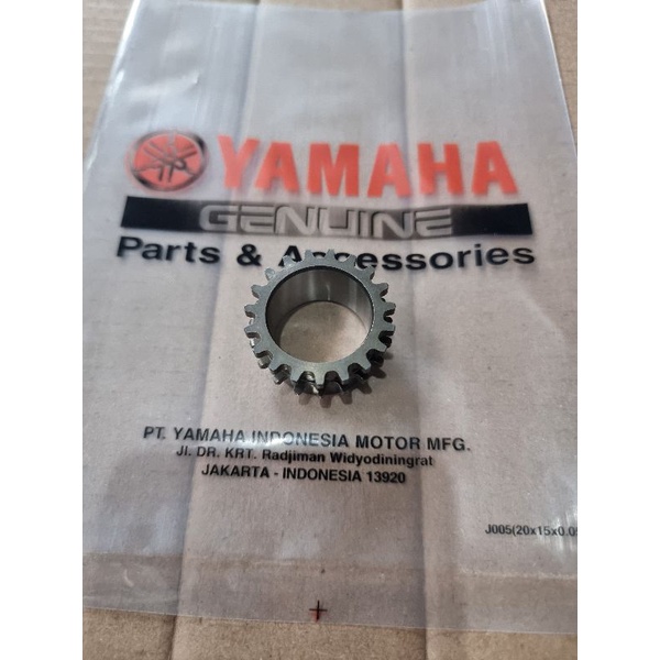 GEAR GIGI SENTRIK BAWAH KRUK AS KIRI 1S7-E1549-00 JUPITER MX 135 OLD NEW ORI