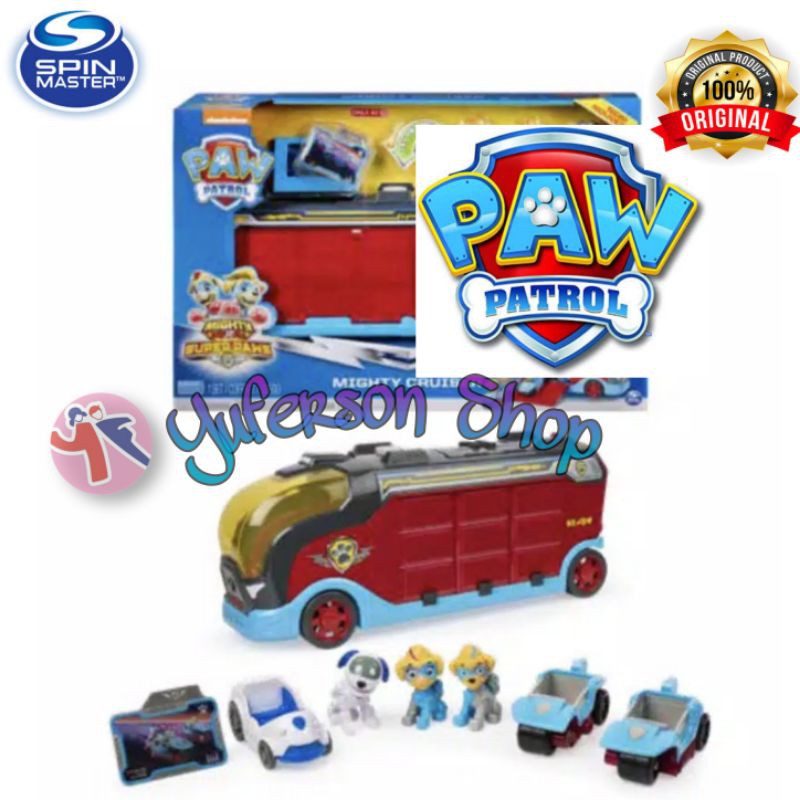 Jual PAW Patrol Mighty Pups Cruiser 